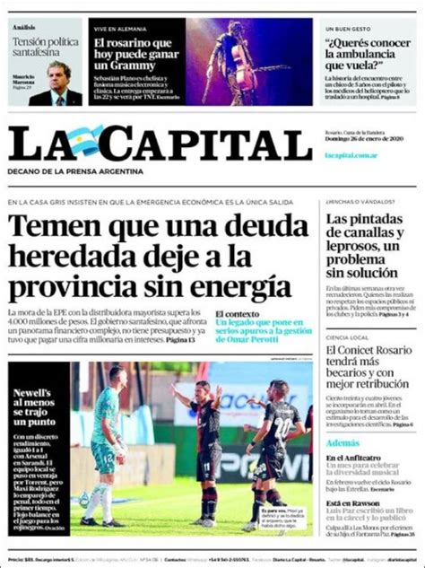 la capital último momento.